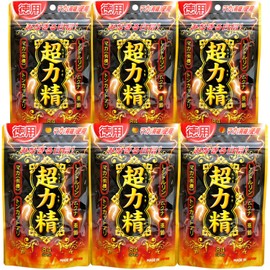 ユウキ製薬 徳用 超力精 6個セット 約252日分 サプリ マカ 亜鉛 シトルリン トンカットアリ ムクナ ソフトカプセル