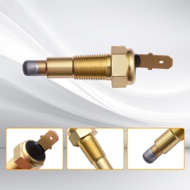 STZJAYE 1/8" NPT Thermostat Fan Switch, 190'F On - 175'F Off, Automotive Engine Electric Radiator Cooling Fan Temperature Switches Sensor for Cars Trucks