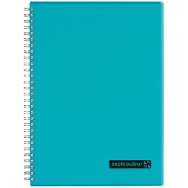 Maruman Septcouleur Ruled Notebook, lightblue
