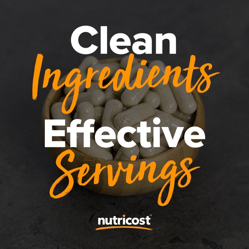 Nutricost Ginger Root Extract 2,200mg, 240 Capsules - Gluten Free,