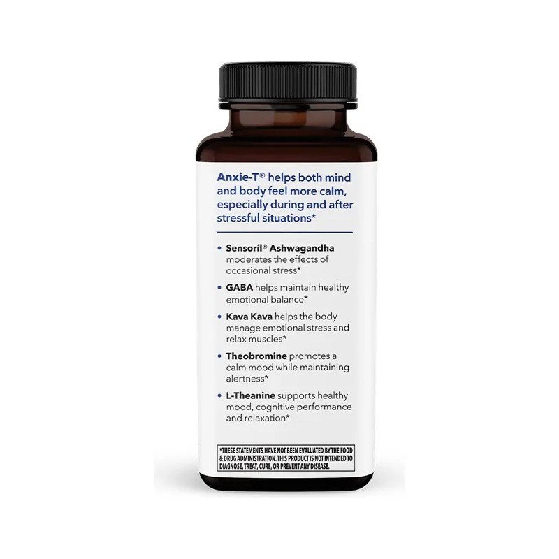 Lifeseasons Anxie-t Apoyo Para El Estrés 60 Caps Sfn Sin