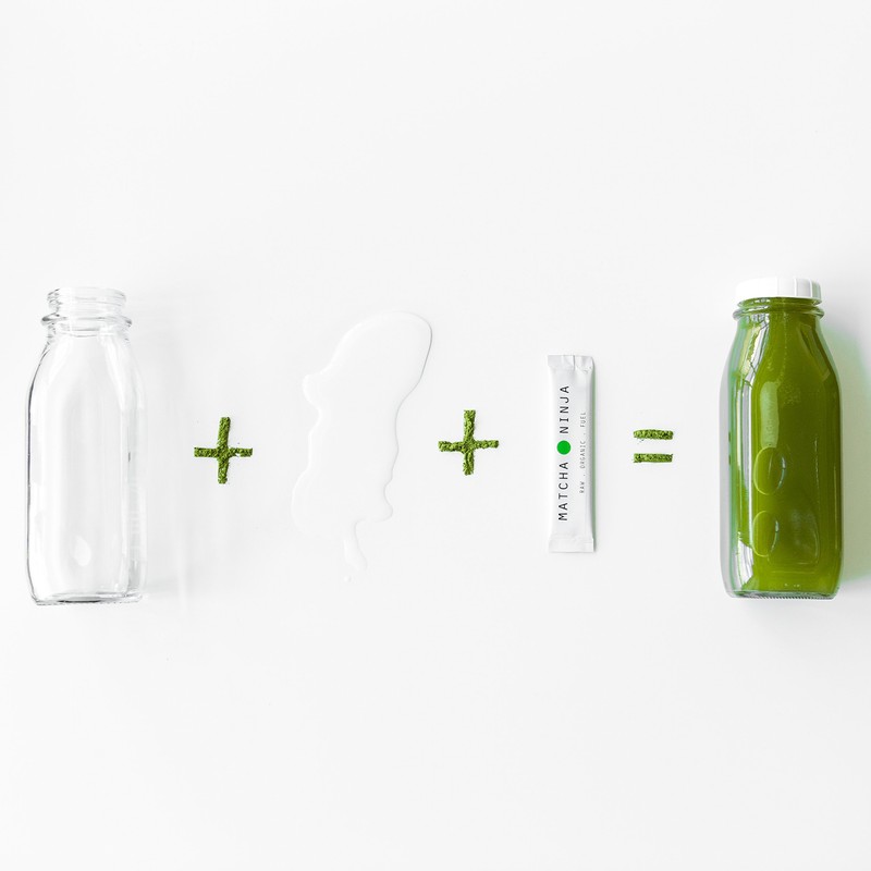 Matcha Ninja Singles - 10 Sachets Packaging