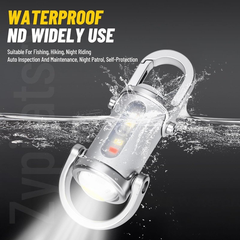 Zypilatsry 1200LM Super Bright Mini Led Flashlights USB Rechargeable Small