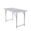 Lakhow 122CZ Folding Table 4-Foot Portable Small Table Semi Practical