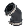 Fernco Qwik Ell 2 in. Hub 45-Degree Flexible PVC Elbow