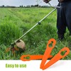 100pcs Replacement Plastic Blades Accessories for STIHL Polycut 2-2 FSA