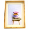 KING 70165 JK101-2L-NT Picture Frame Wood Frame 2L Natural