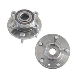 MAYASAF 513223 [2 Pack, AWD Only] Front/Rear Wheel Hub Bearing Assembly 5 lugs w/ABS for Ford 2005-2007 500/Freestyle/for Mercury Montego, 2008-2009 Taurus/Taurus X/for Mercury Sable (2 Pcs)