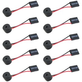 heyous 10PCS Computer Motherboard Built in Speaker Buzzer Computer Case Buzzer Speaker for Motherboard and Alarm System