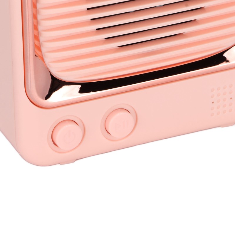 TV Shaped BT Speaker Wireless Lightweight Portable Mini Classic Style
