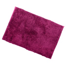 Berry Soft Tufted Microfibre Bathroom Shower Bath Mat Rug Non-Slip Back 40x60cm