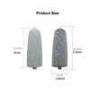 Flawless Pedi Replacement Heads fit for Finishing Touch/Amope Electric Pedicure,