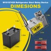 W10189190 WP2319792 Start Relay Device Compatible Whirlpool Refrigerator ﻿