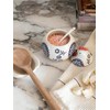 13OZ Ceramic Salt Cellar with Lid and Spoon,Chicken Salt Container