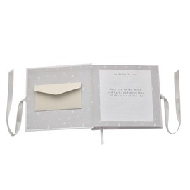 Baby Photo Album by Bambino Stars 4' x 6' - White/Twinkle Twinkle