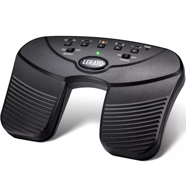 Universal LEKATO Bluetooth Pedal Page Turner Tablet Smartphones App Controller