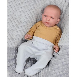 TupTam Baby Bodysuit Long Sleeve - Wrap Bodysuit Long Sleeve for Boys & Girls, Pack of 5, 100% Cotton, Oeko-Tex, boy 6