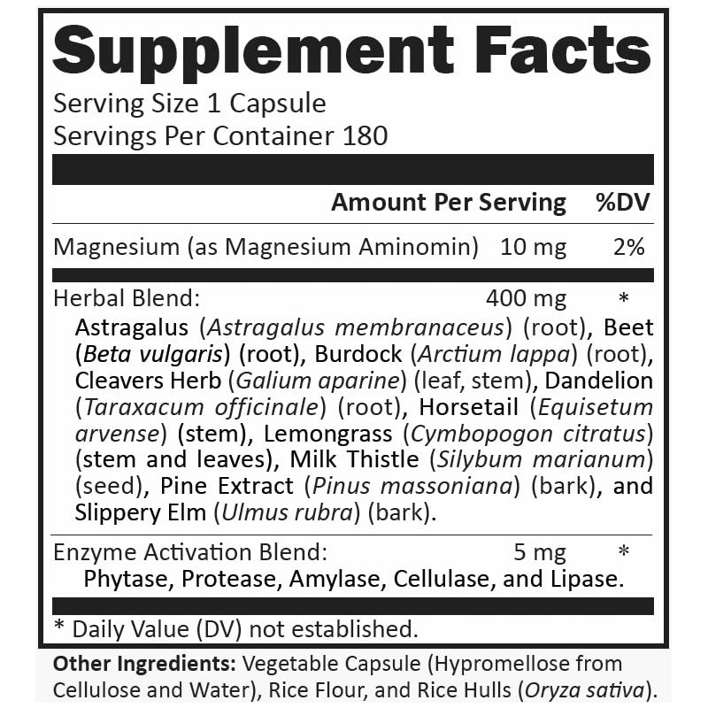 R-Garden Liver Gallbladder System, 180 caps.