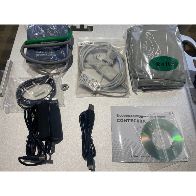 CONTEC 08A Professional digital BP monitor on roll stand ,