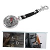 WOONEKY 1pcs Compass Keychain Zinc Alloy Hiking Carabiner Outdoor Survival