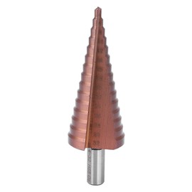 Step Drill Bit Multifunctional High Speed Steel Cobalt Coating M35 Triangular Shank Hole Cutter4-32