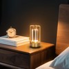 Metal Table Lamp, Modern and Elegant, Light Modes with Warm,