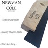 Newman & Cole Wooden Floor Squeegee with Rubber Blade -