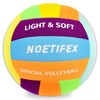 Noetifex Soft Volleyball-Super Soft Fabric Light Volleyball for Indoor Practice