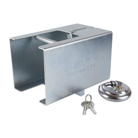 UNITRAILER PRO-Box XL: Your Reliable Trailer Lock for Optimal Theft Protection – Drawbar Lock & Lock for Towing Hitch – Ideal for Caravans