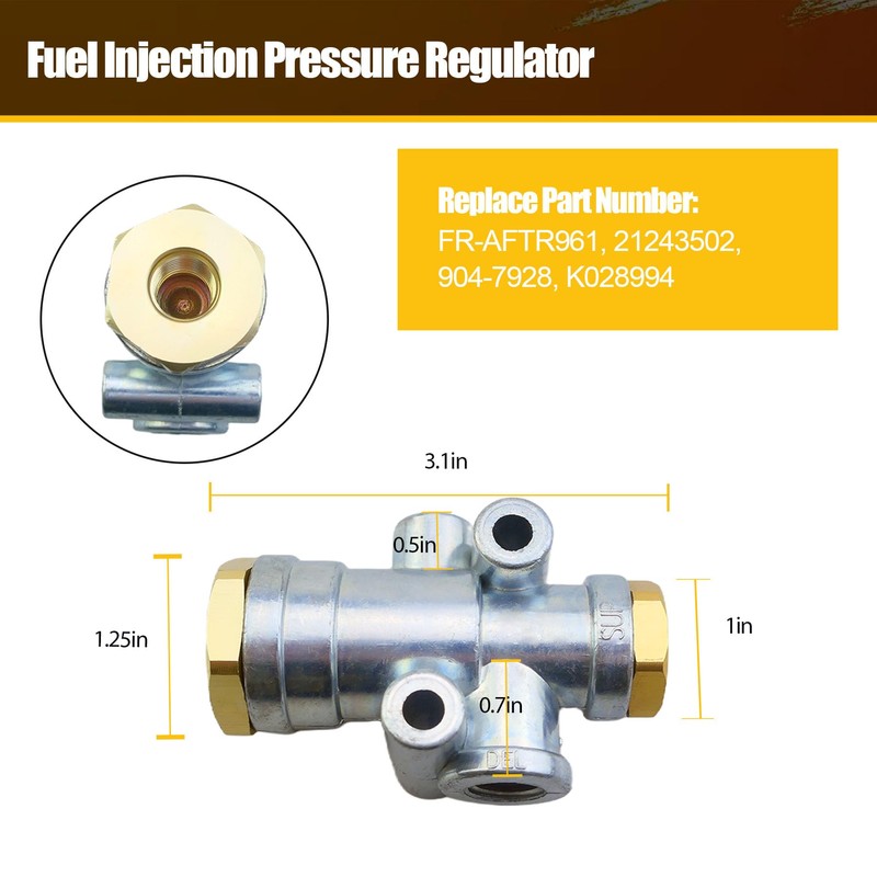 Fuel Injection Pressure Regulator Replacement for FleetRun FR-AFTR961 for Volvo
