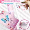 Girls' Diary with Lock, Diary Children's Butterfly Hardcover Journal GINMLYDA