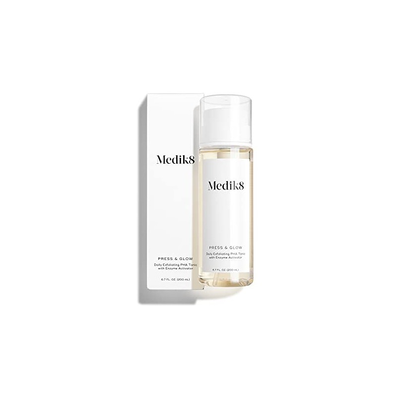 Medik8 Press & Glow Daily Exfoliating Pha Tonic Con Activador