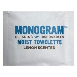 TOWELETTE, MOIST 4X6 , LEMON SCENT, 100 count