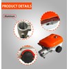 Demasion is 26mm 7 teeth Chain Saw Gearbox Fits for