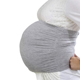 EMF Protection by Halsa, Belly Band, Silver Fiber Fabric. Radiation Protection from 5G, 4G, WiFi, Cellular, Bluetooth and More. Adjustable.