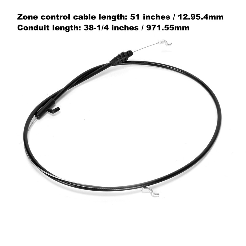 Ruimou 746-04661A 946-04661A Lawn Mower Control Cable (51inch) Compatible with