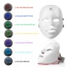 Fnbrli Máscara Led Facial De 7 Cromoterapia Elimina Acne/arrugas