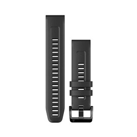 Garmin 010-13111-20 QuickFit F7 Genuine Replacement Band, 0.9 inches (22 mm), Compatible with Black fenix7 Epix