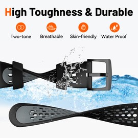 MYSNBKN Compatible with Garmin Forerunner 265 Replacement Band,Quick Release 22mm Watch Band for Forerunner 255,Vivoactive 4,Venu 2,Venu 3 Smartwatch