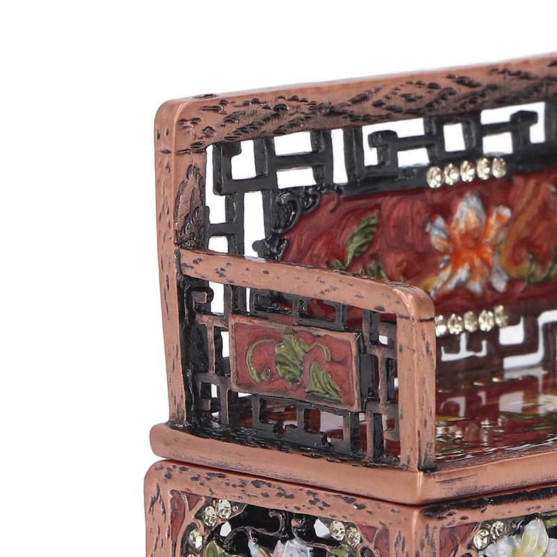 Vintage Jewelry Box Antique Sofa Shape Desktop Jewelry Box Trinket