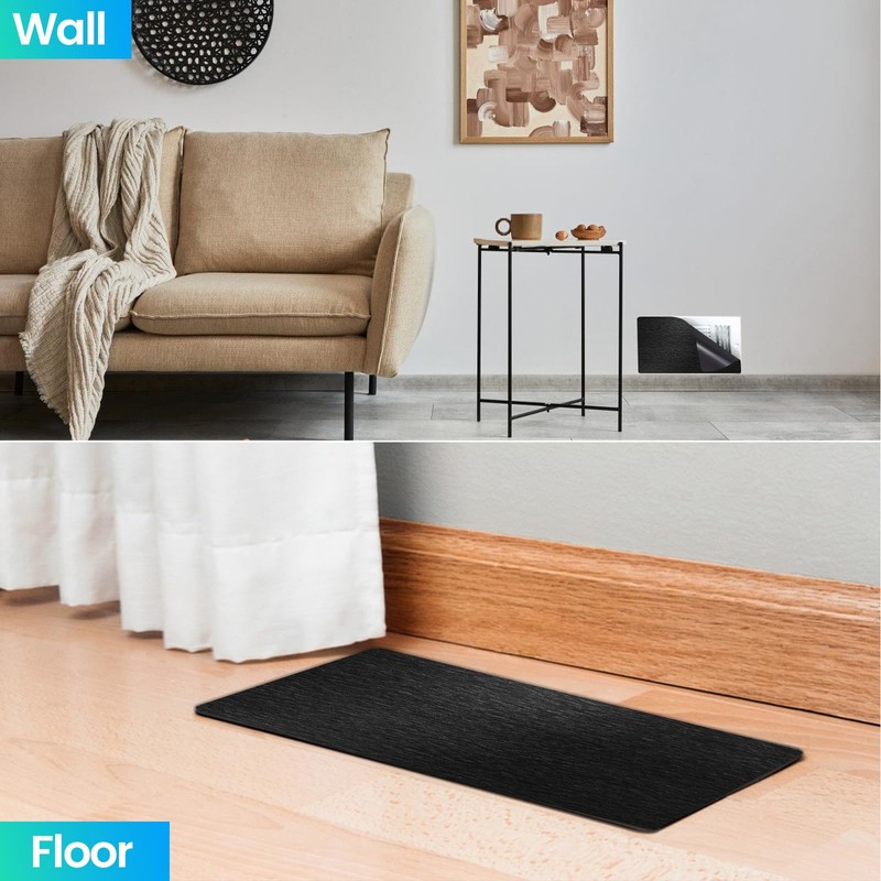 Seatern Magnetic Vent Covers, Extra Strong Magnets, Black 5.5" x