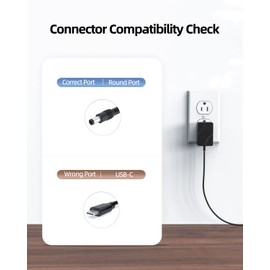 26V AC Adapter Charger Replacement for Renpho RF-GM168 RENPHO C3 JYH37-2400650-CA,TaoTronics TT-PCA003SPF, Flyby F1Pro, Chirogun Deep Tissue Massage Gun Power Cord Supply (Not for 17V 12V 9V 5V)