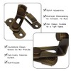 KAFENDA Barn Door Lock 90 Degree Right Angle Door Latch