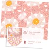 TOVINANNA Elastic Floral Scarf Comfortable Hollow Bandana Hair Wrap for