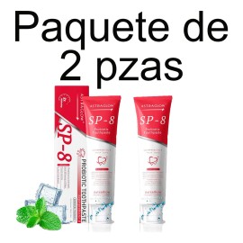 2 Piezas Pastas De Dientes Probiótica Sp-8 Marca Astraglow