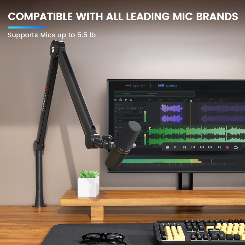 Boom Arm Stand THRONMAX S8 Mic Stand for Game Streaming