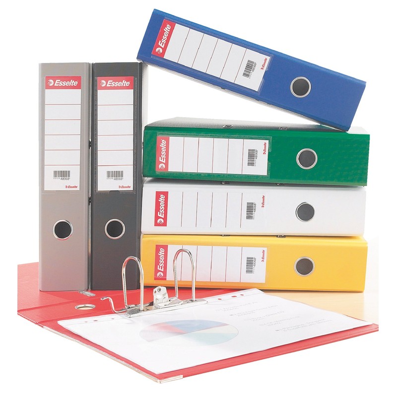 Esselte Printable Spine Label for Lever Arch Files, 75 mm