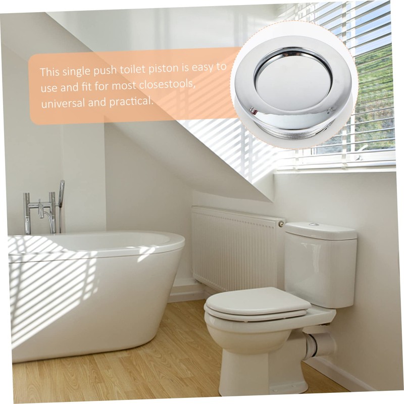 Angoily Toilet Push Button, Push Button Toilet Flush, Adjustable Toilet