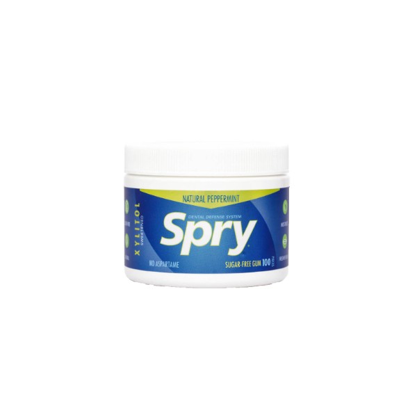 Xlear / Spry Spry Peppermint Gum - 100 Pieces