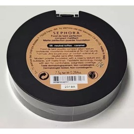 Sephora Lot of 3 ~ Sephora Matte Perfection Powder Foundation ~ 56 Neutral Toffee Sealed